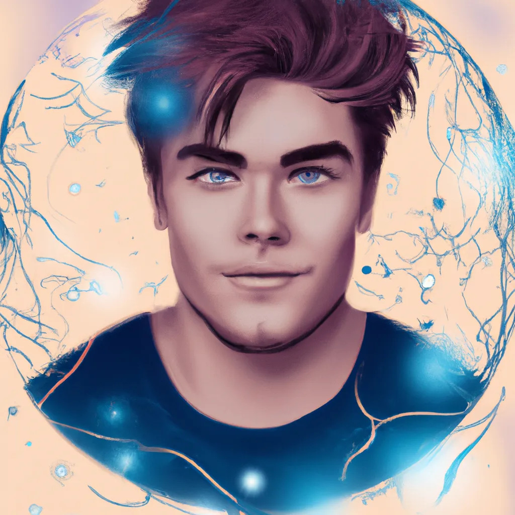 Descubra o Mapa Astral de Zac Efron e Veja o Que Ele Revela Sobre Sua Vida! 7 Ilustracao mapa astral zac efron