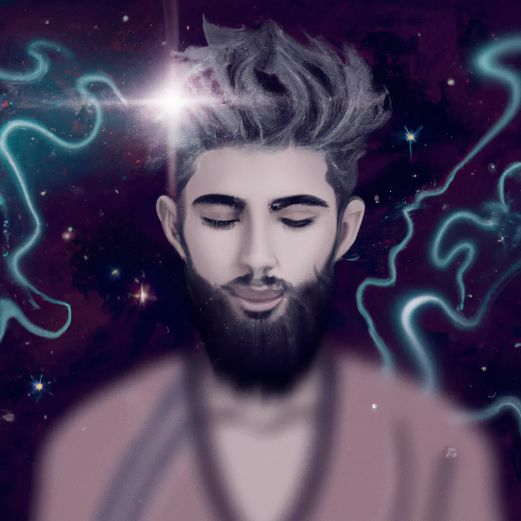 Ilustracao mapa astral zayn malik
