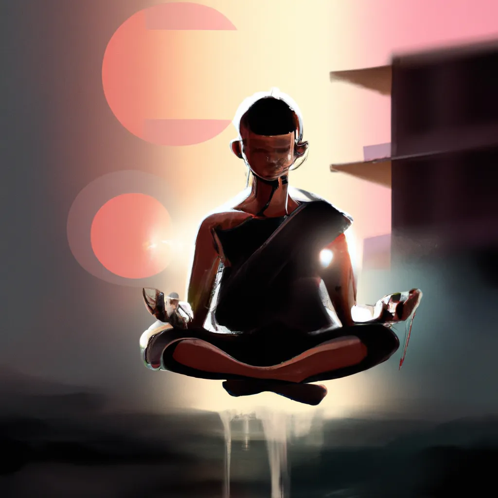 Meditação Ativa: Descubra Como Transformar Sua Vida em Poucos Minutos! 7 Ilustracao meditacao ativa