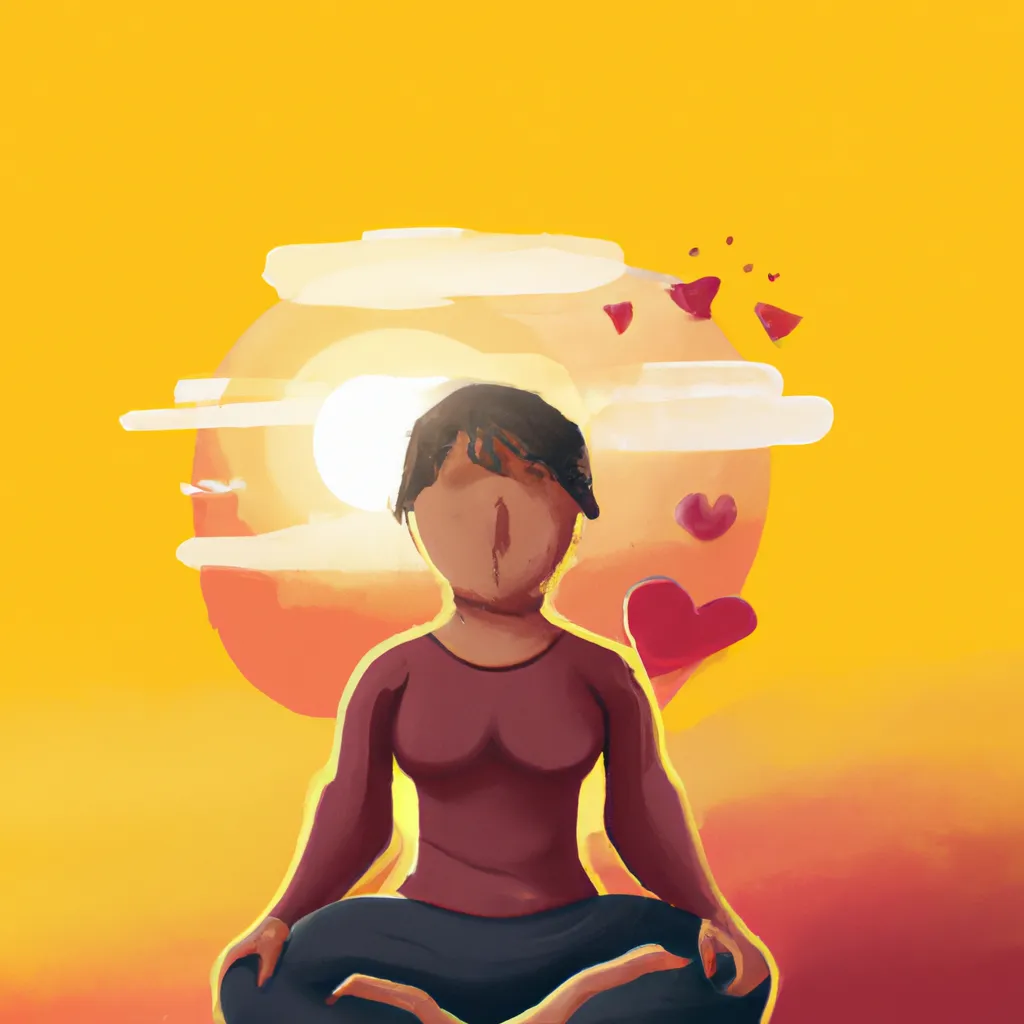 Ilustracao meditacao beneficios