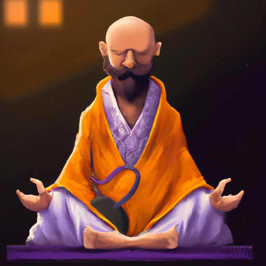 Ilustracao meditacao frei gilson