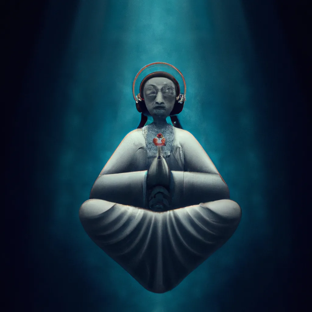 Ilustracao meditacao funciona