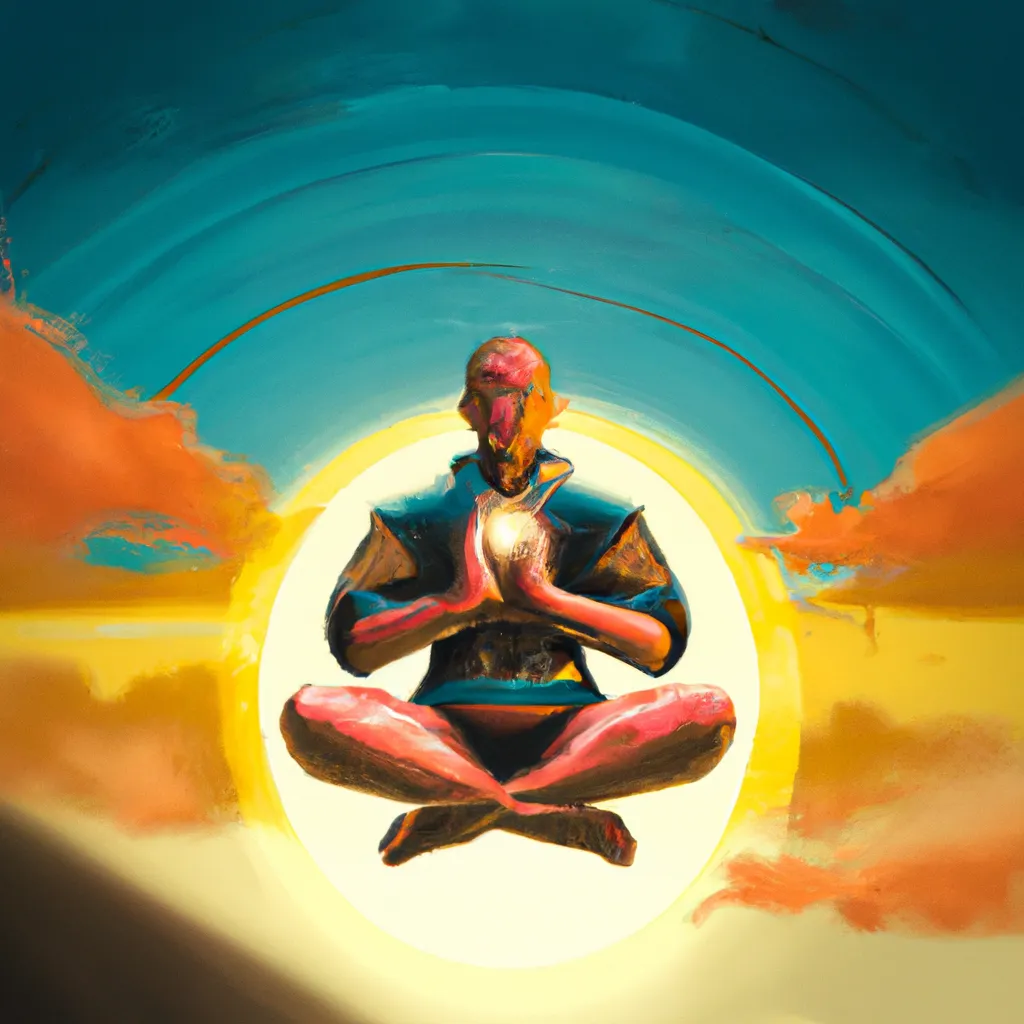 Meditação Guiada Pela Manhã: Descubra os Benefícios de Começar o Dia com Calma e Clareza! 7 Ilustracao meditacao guiada manha