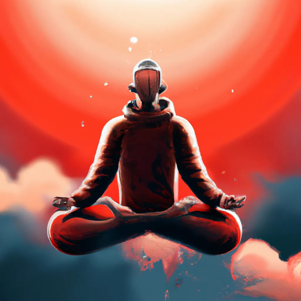 Ilustracao meditacao helio couto