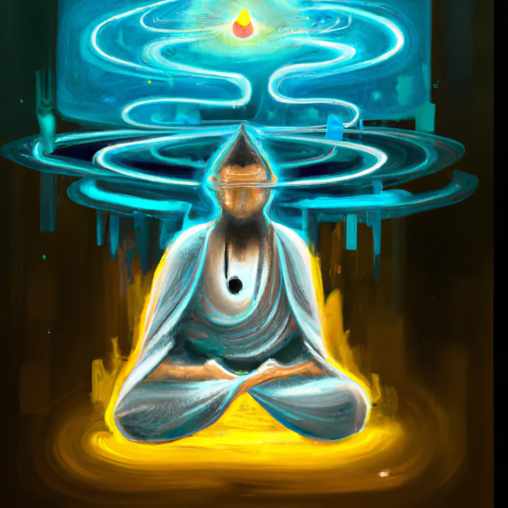 Meditação Hertz: Descubra o Poder de Uma Mentalidade Mais Calma e Equilibrada 7 Ilustracao meditacao hertz