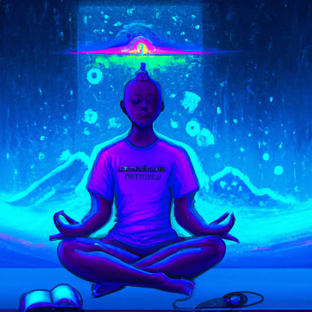 Meditação Jovem 2023: Descubra as Vantagens da Prática Online! 7 Ilustracao meditacao jovem 2023 online