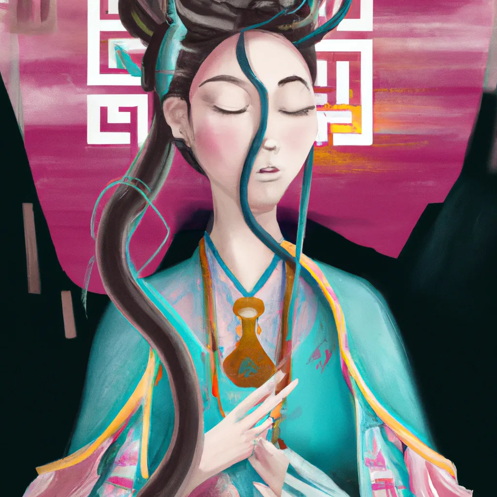Meditação Kuan Yin: Aprenda a Transformar Sua Vida com Esta Prática Milenar 7 Ilustracao meditacao kuan yin