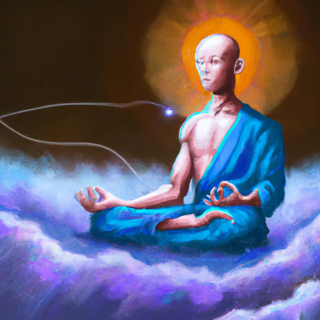 Como a Meditação e a Lei da Atração podem Transformar sua Vida! 7 Ilustracao meditacao lei da atracao