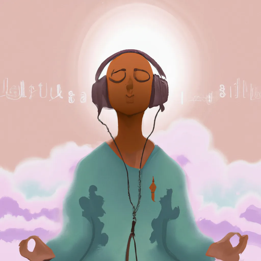 Música para Meditar: Descubra os Benefícios de Uma Prática Revigorante! 7 Ilustracao meditacao musica