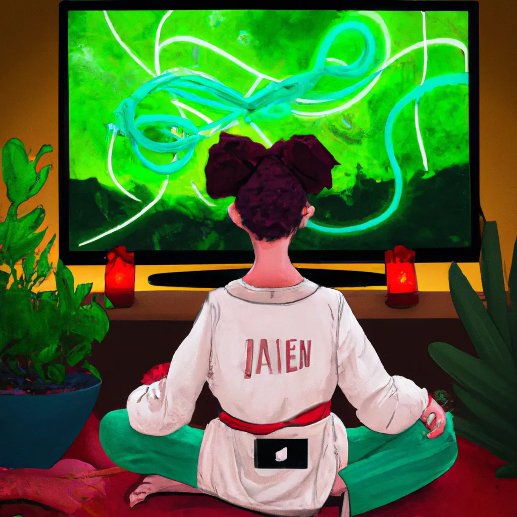 A Meditação Netflix: A Nova Tendência para Relaxar e Desestressar! 7 Ilustracao meditacao