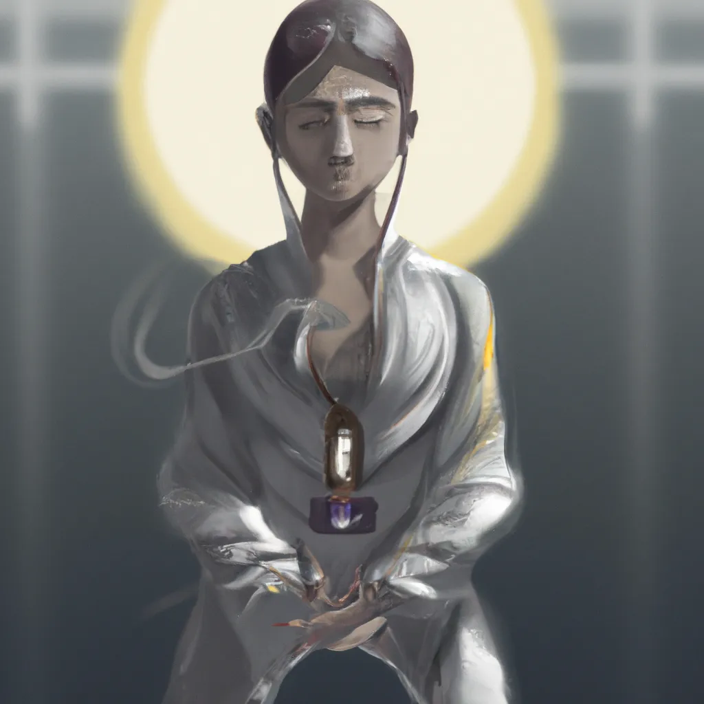 Ilustracao meditacao para acalmar