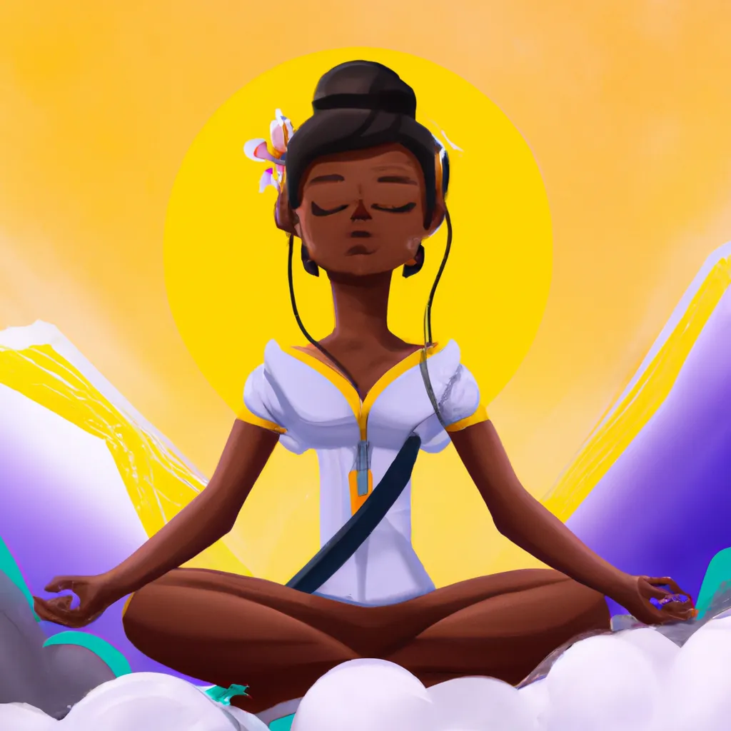 Ilustracao meditacao quais os beneficios