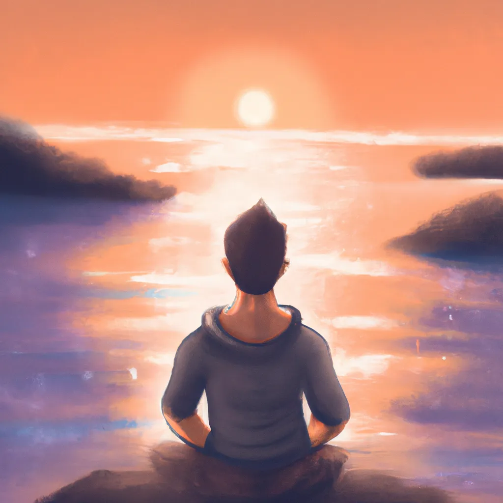 Meditação Relaxante: Descubra Como Alcançar o Equilíbrio Emocional e Físico! 7 Ilustracao meditacao