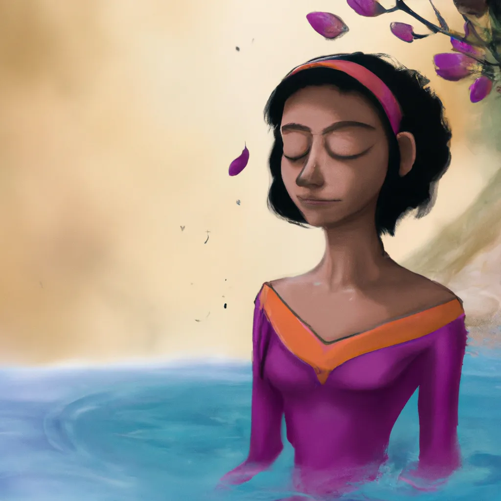 Ilustracao meditacao rosacruz