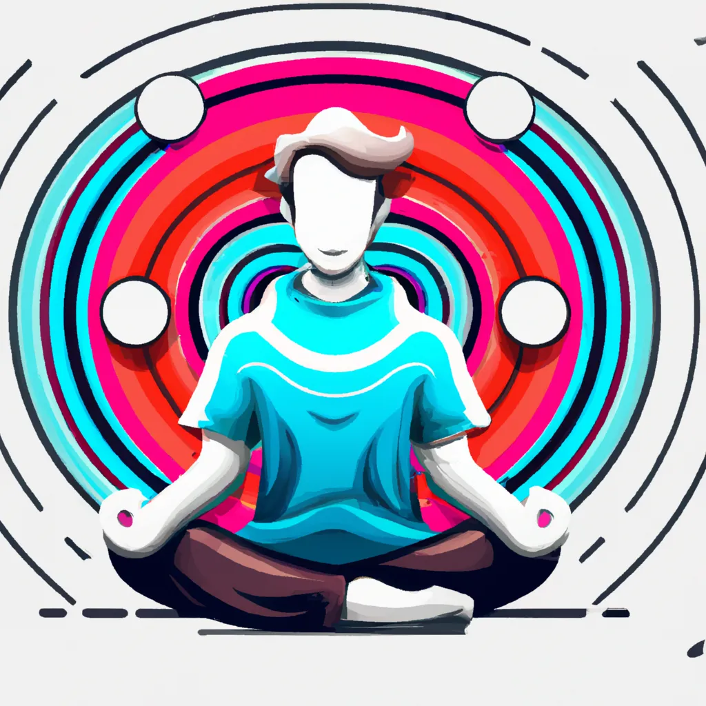 Meditação VETOR: Descubra os Benefícios de Uma Prática Transformadora! 7 Ilustracao meditacao vetor