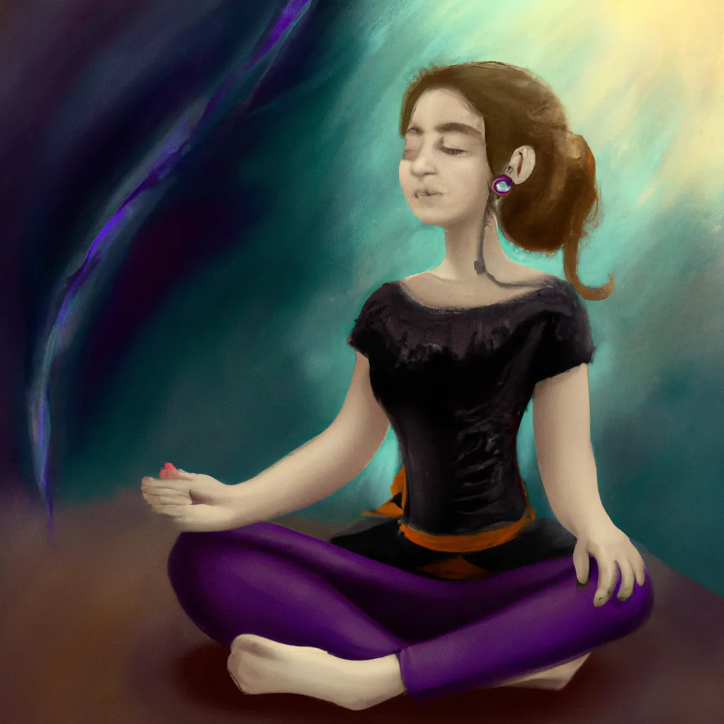 Ilustracao meditacao vipassana sp