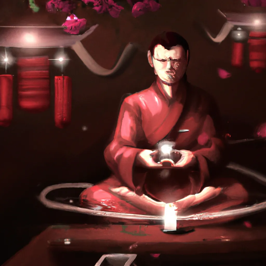 Ilustracao meditacao zazen como fazer