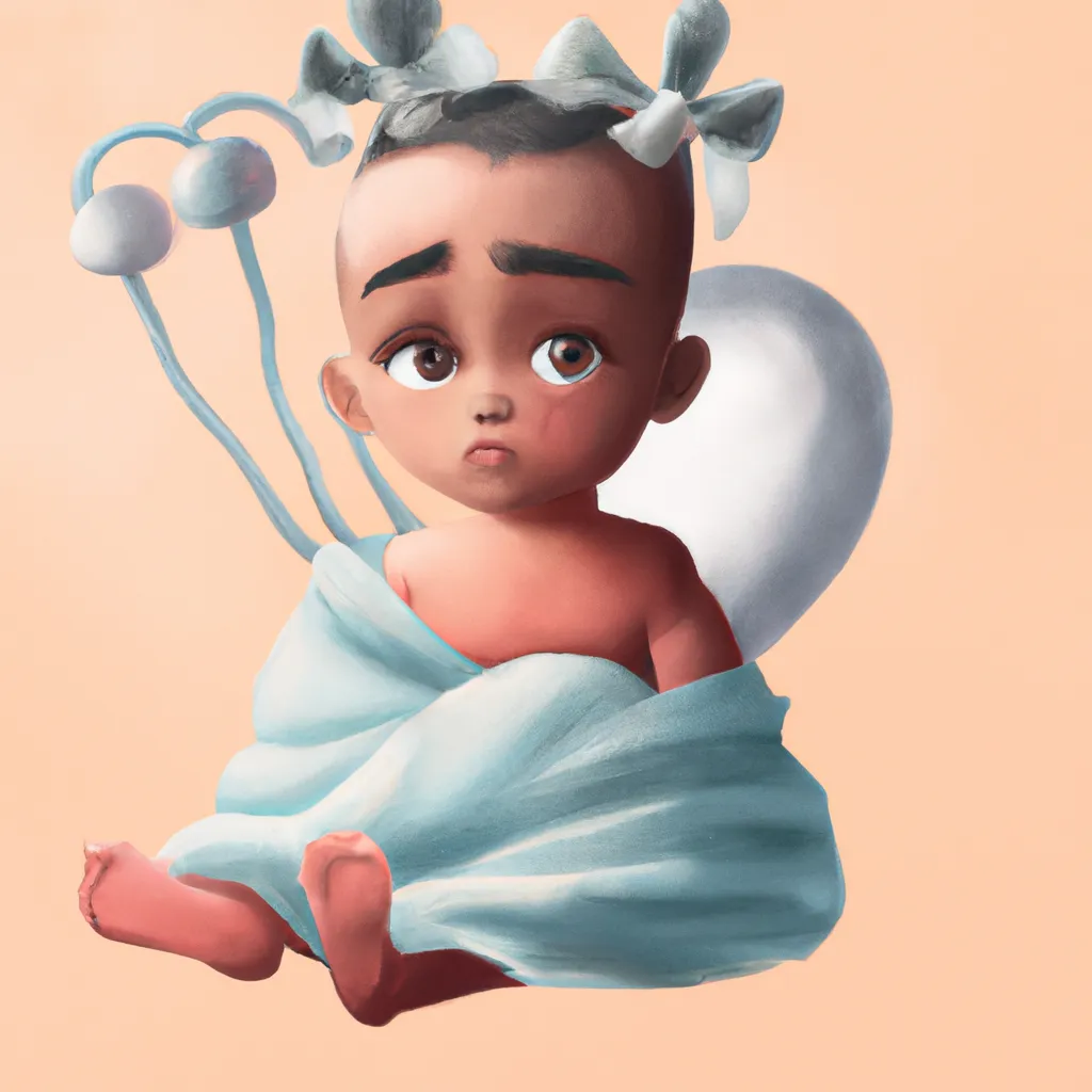 Ilustracao mediunidade bebe