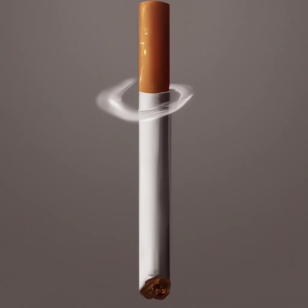 Ilustracao mediunidade olfativa cigarro