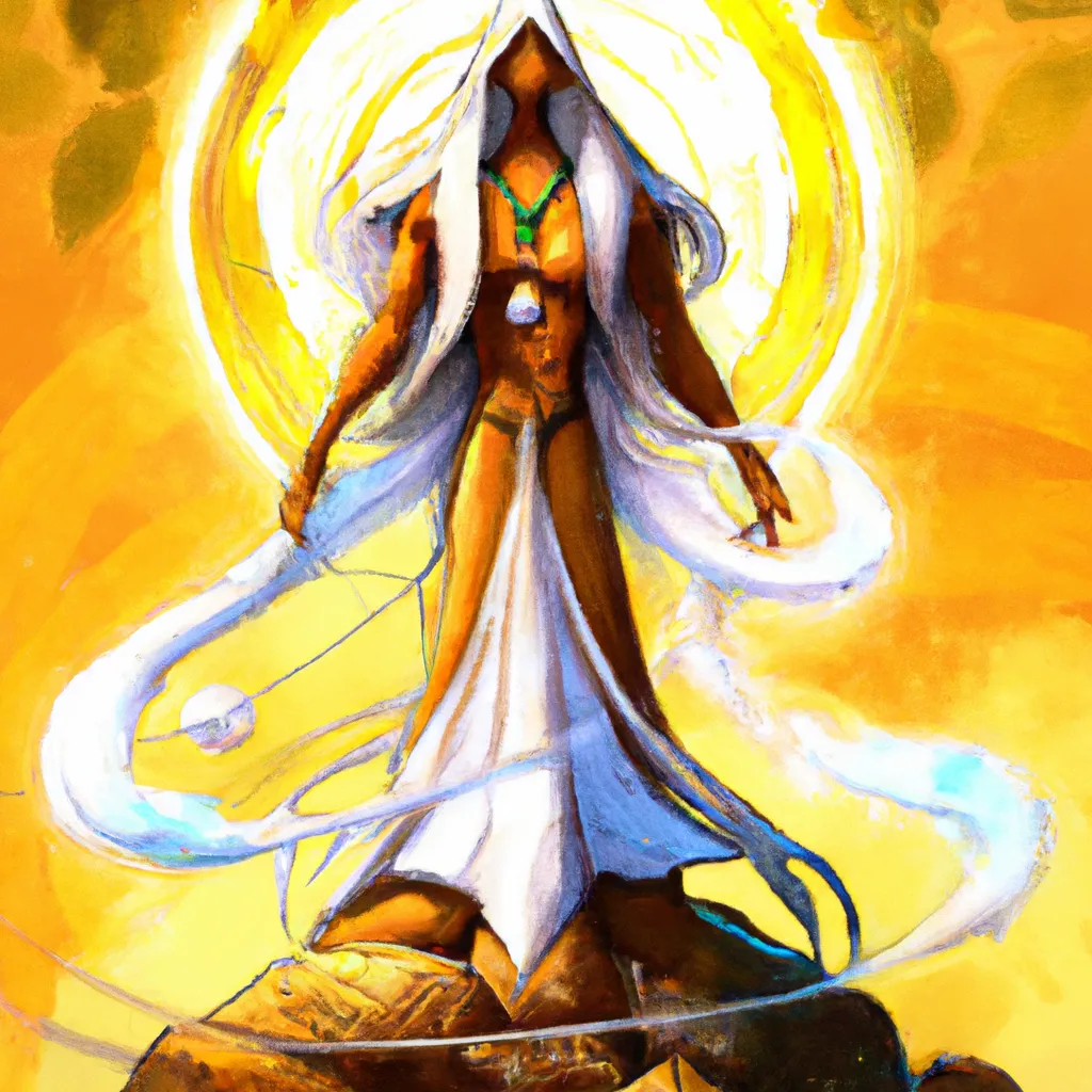 Ilustracao mediunidade umbanda