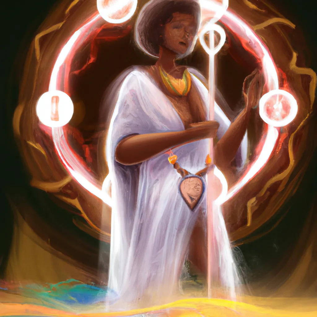 Ilustracao mediunidade. umbanda e kardecismo