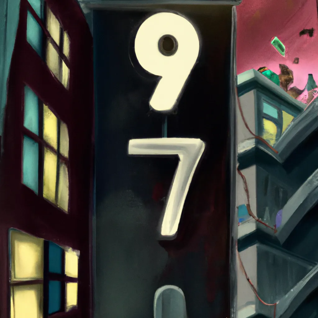Descubra o Significado Oculto do Número do Seu Apartamento na Numerologia 7 Ilustracao numerologia apartamento
