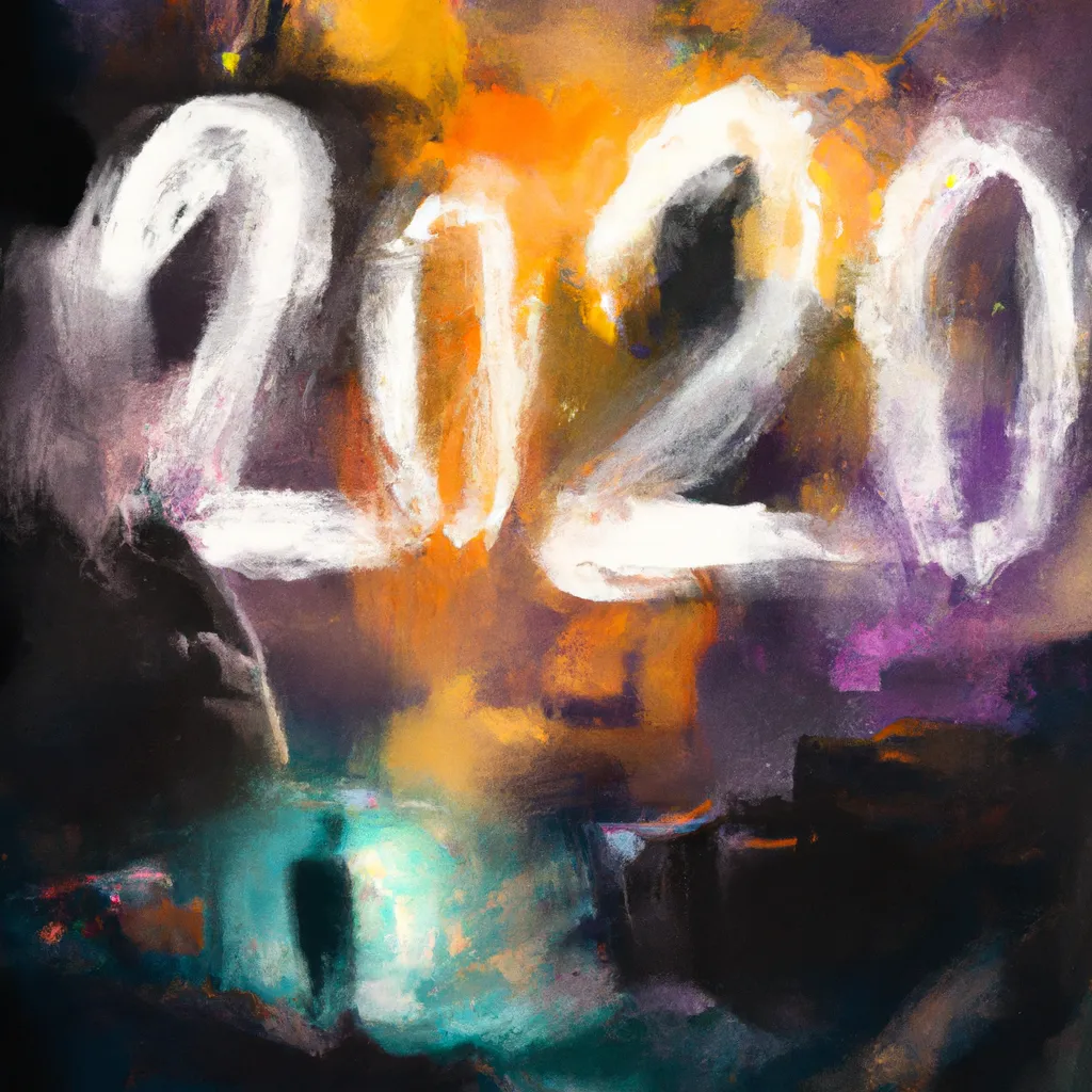 Ilustracao numerologia cor 2023