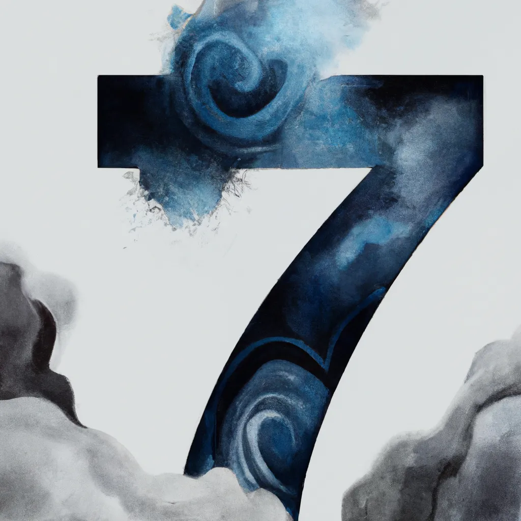 Ilustracao numerologia do nome 7