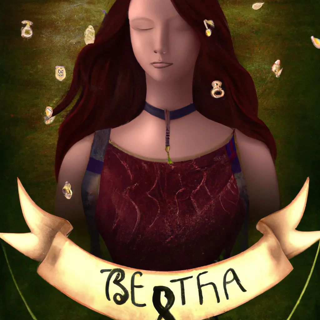 Ilustracao numerologia do nome betina