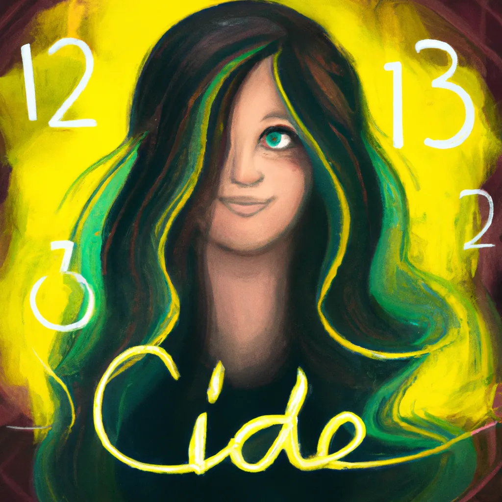 Ilustracao numerologia do nome cleide