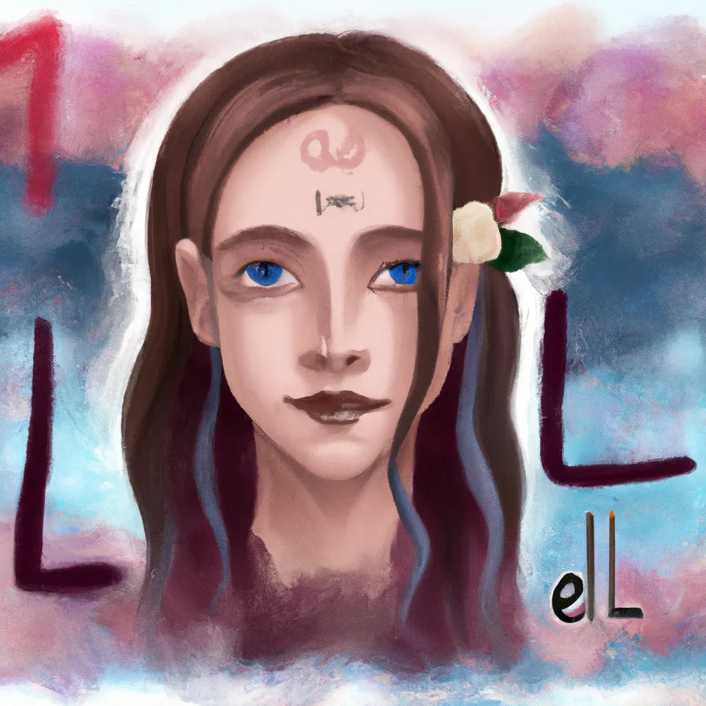 Ilustracao numerologia do nome eliane