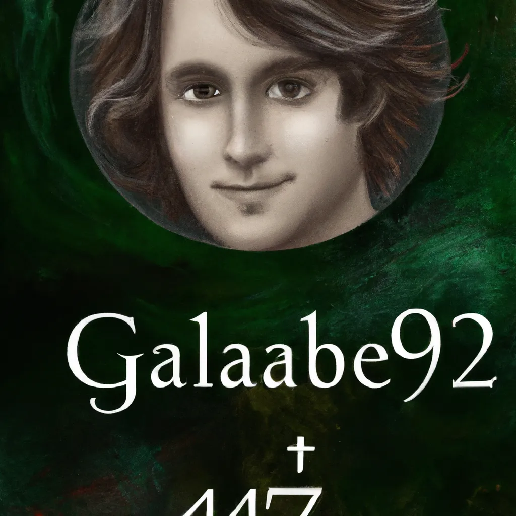 Ilustracao numerologia do nome gabriel