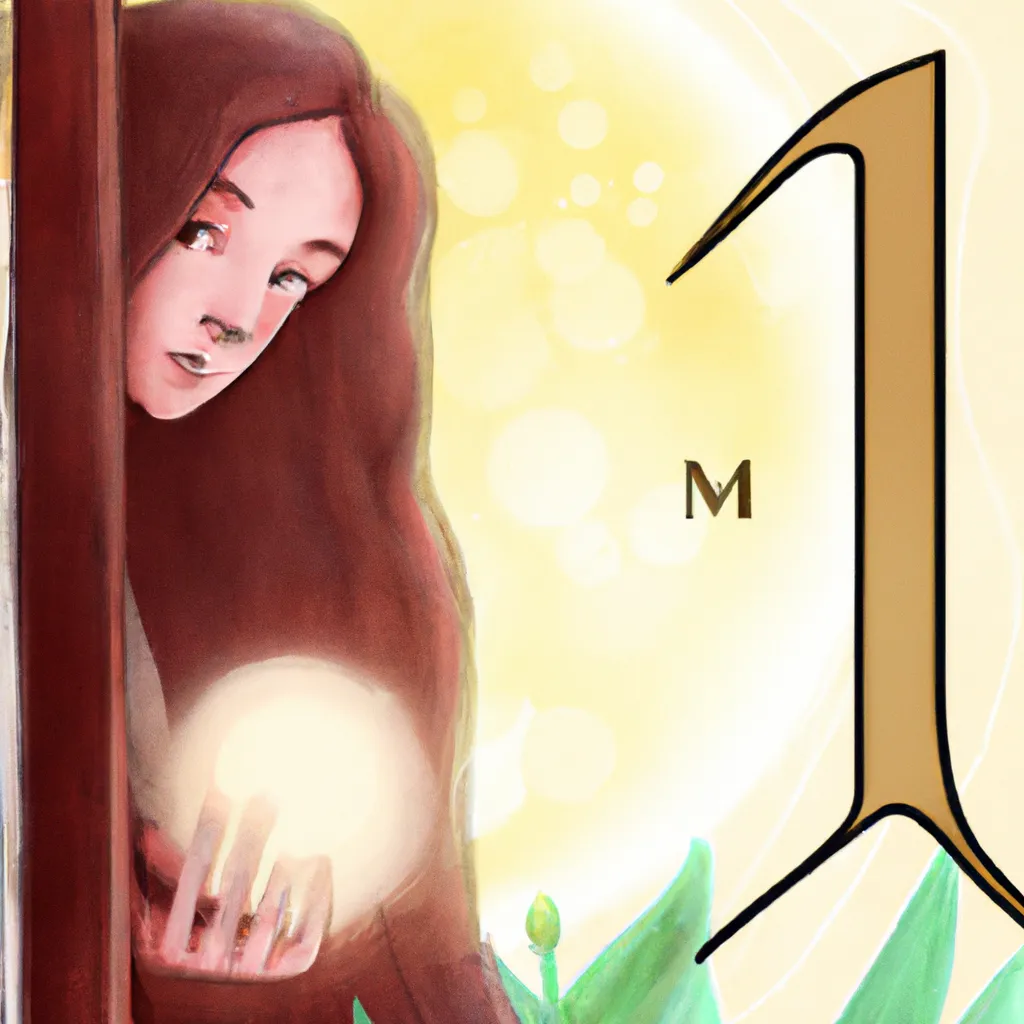 Ilustracao numerologia do nome monica
