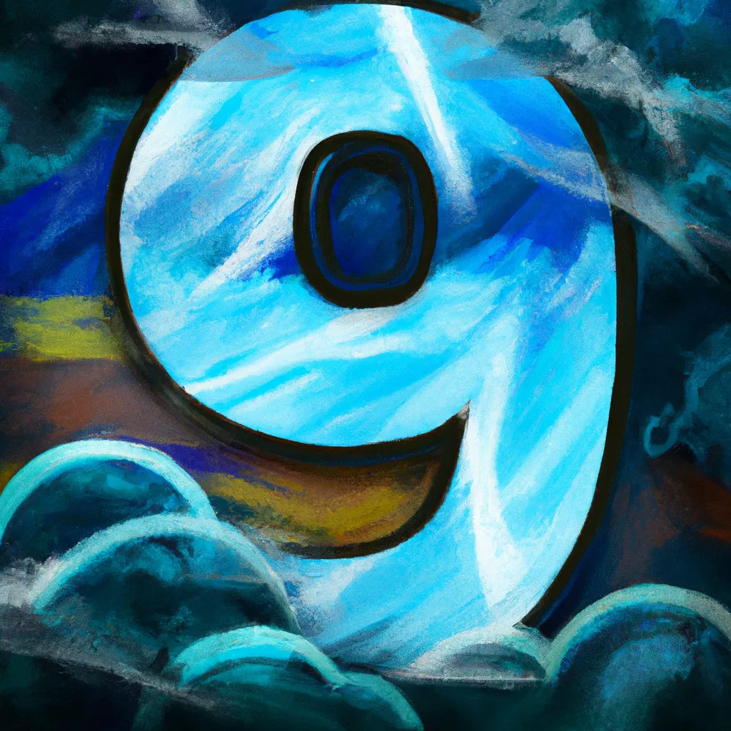 Ilustracao numerologia do nome numero 9