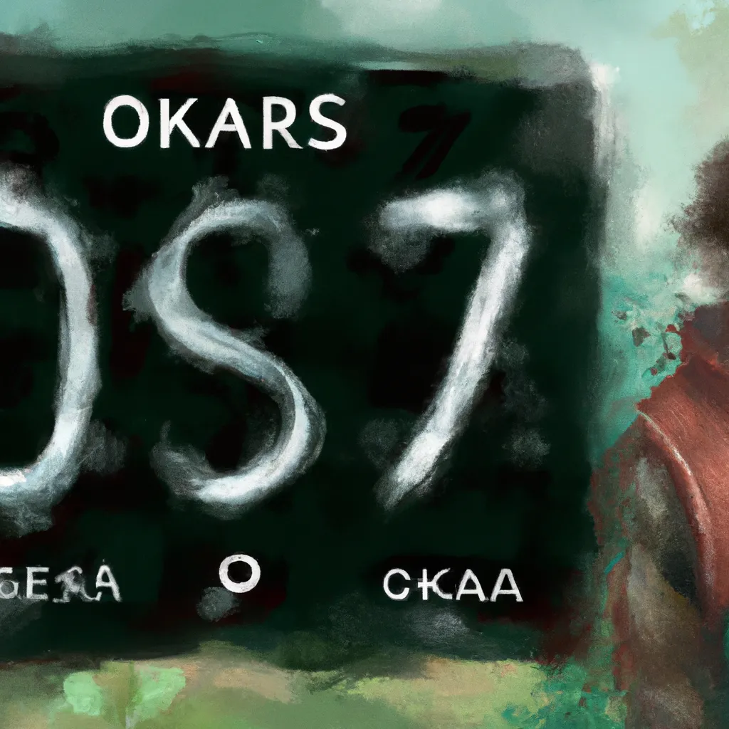 Ilustracao numerologia do nome oskaras