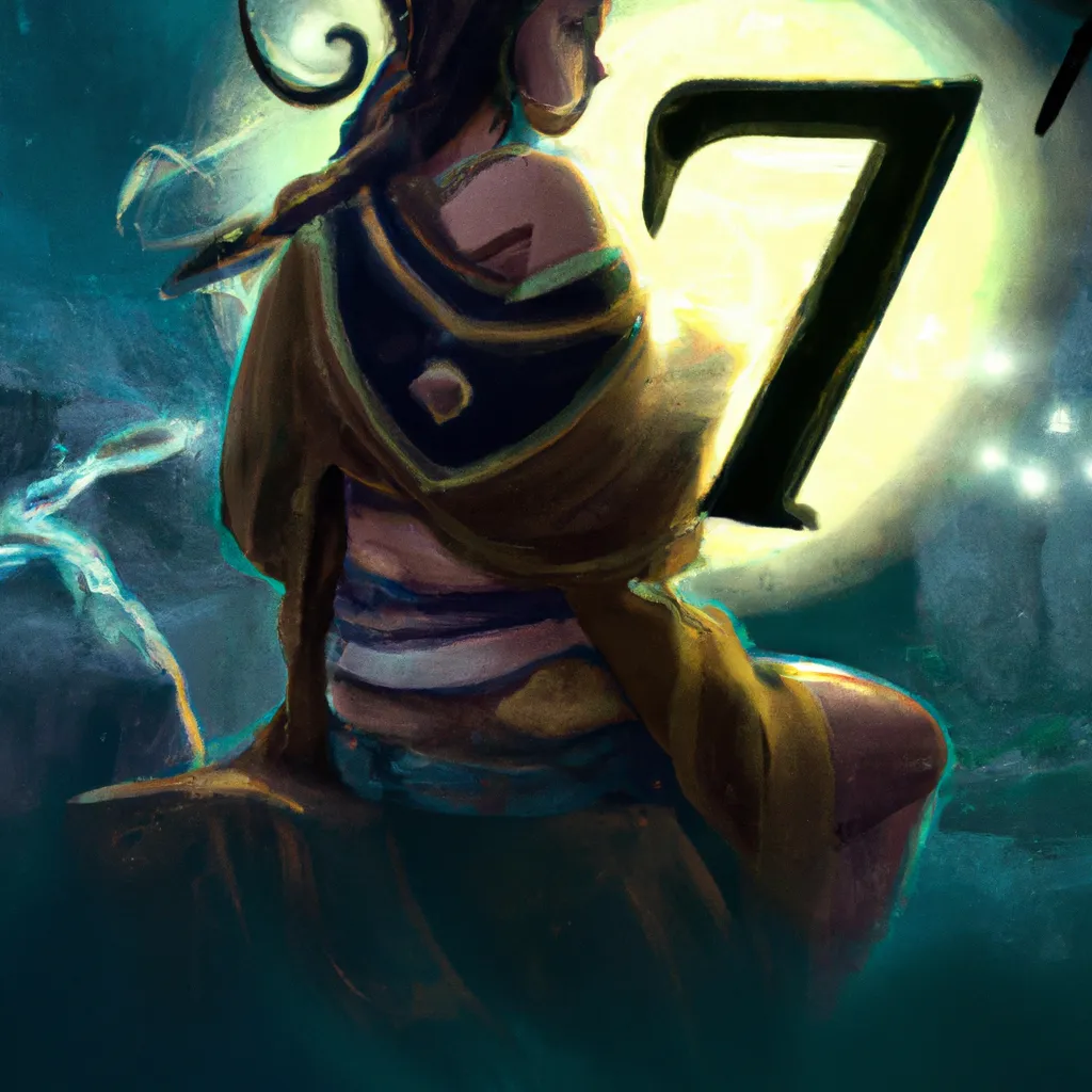 Ilustracao numerologia grega