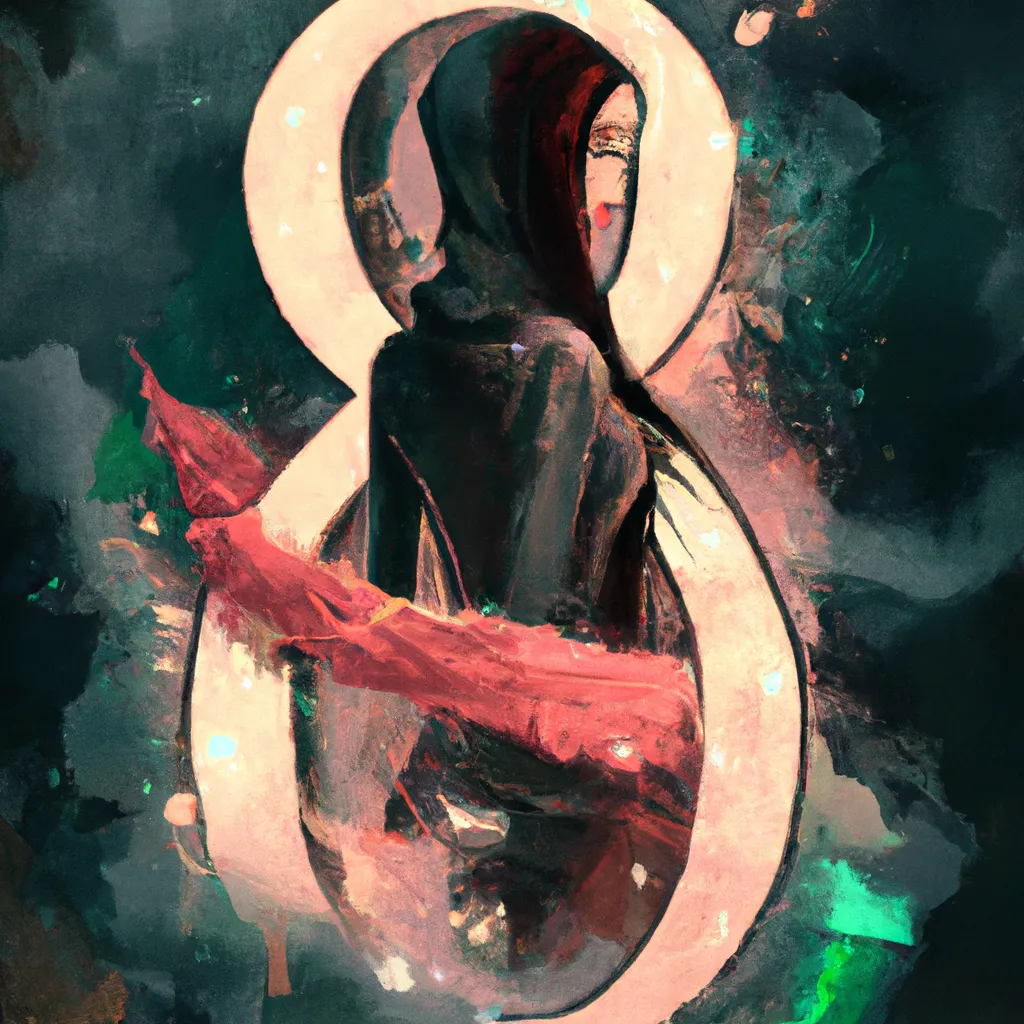 Ilustracao numerologia karmica 8