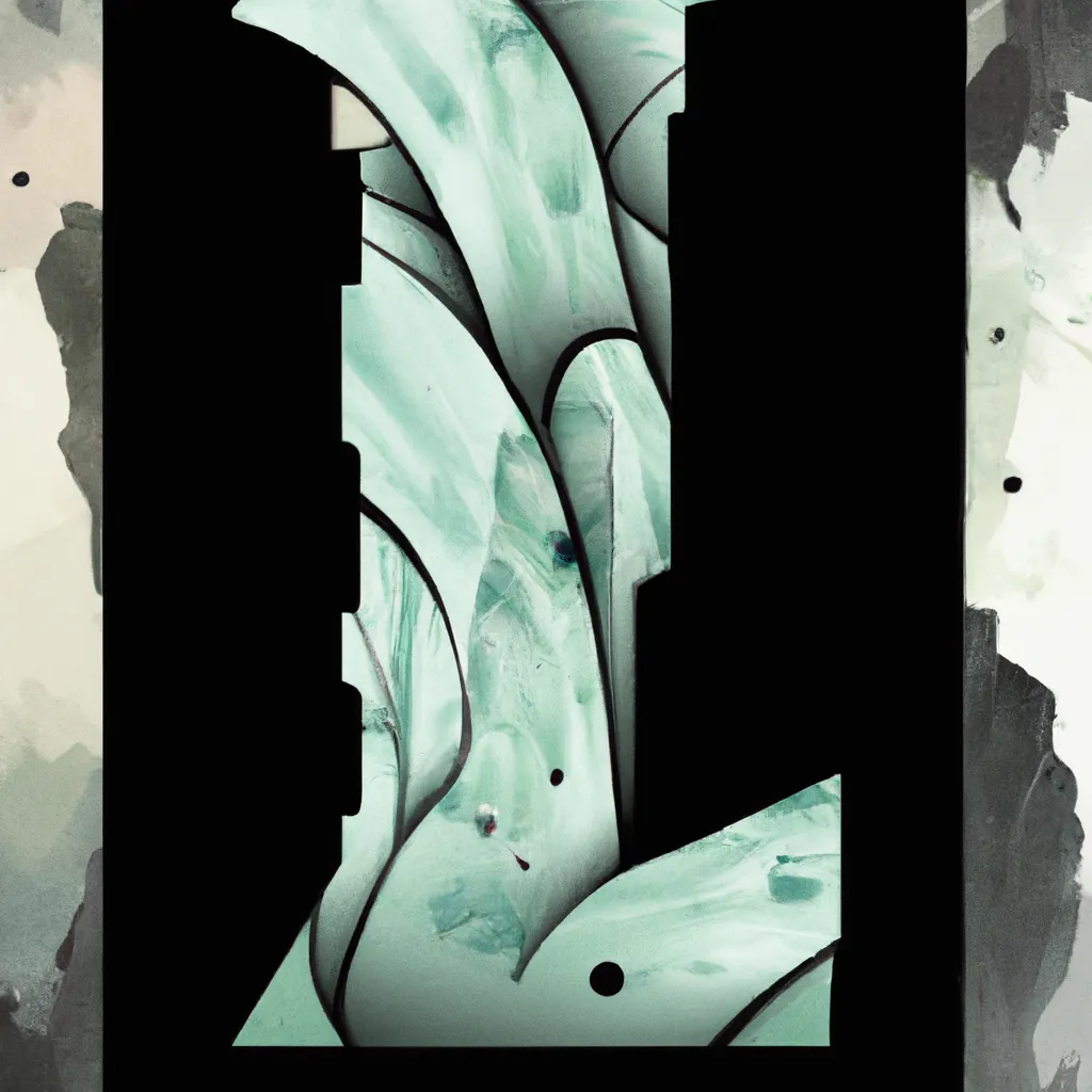 Ilustracao numerologia letra l