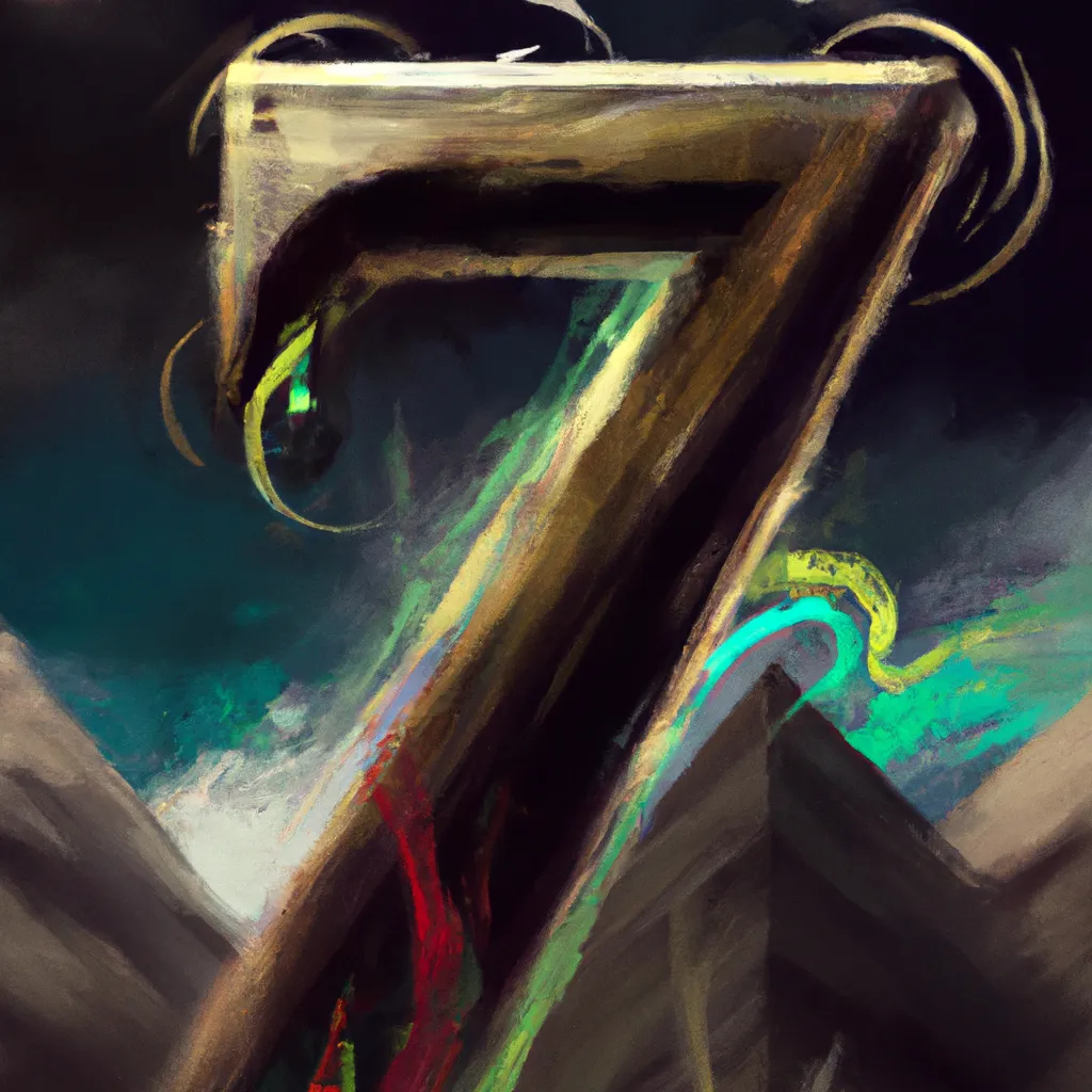 Ilustracao numerologia numero 7