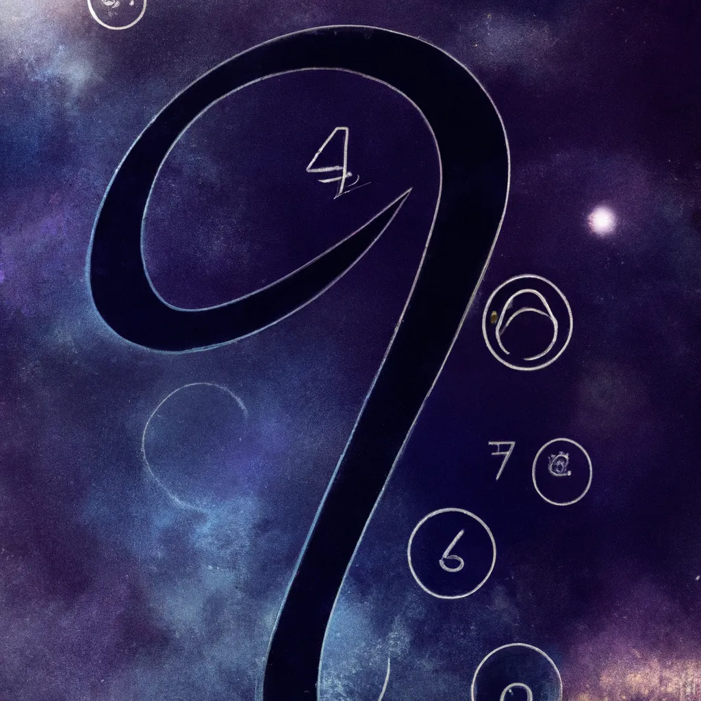 Ilustracao numerologia o que cada numero significa