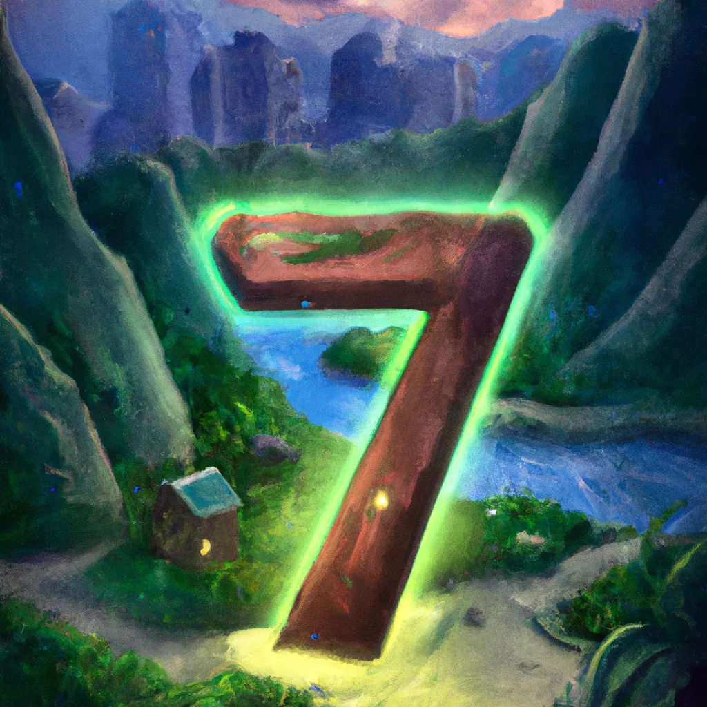 Ilustracao numerologia residencial 7