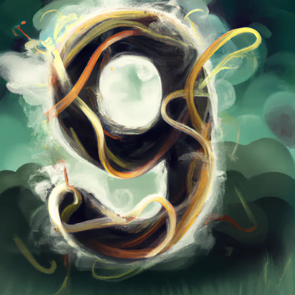 Ilustracao numerologia significado 9