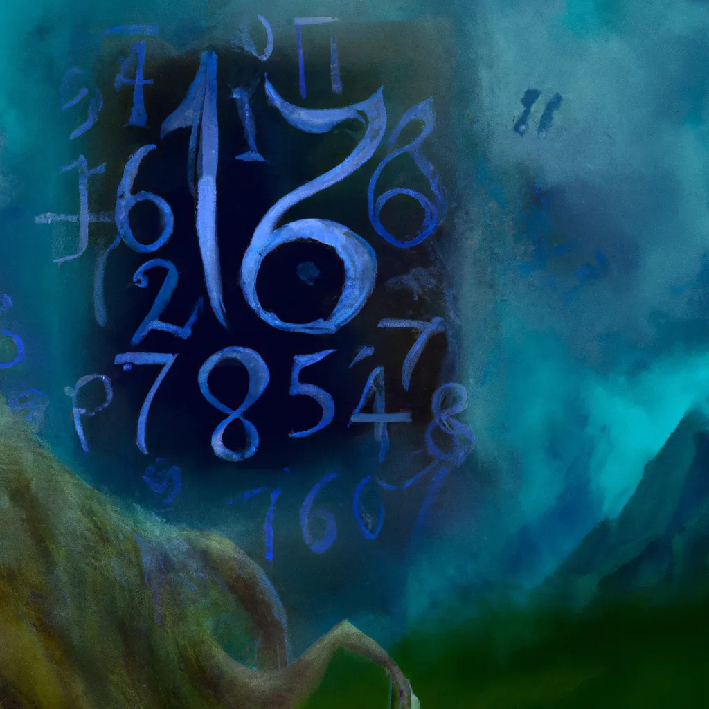 Ilustracao numerologia teste
