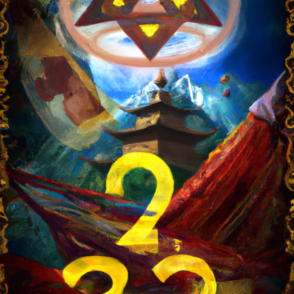 Ilustracao numerologia tibetana