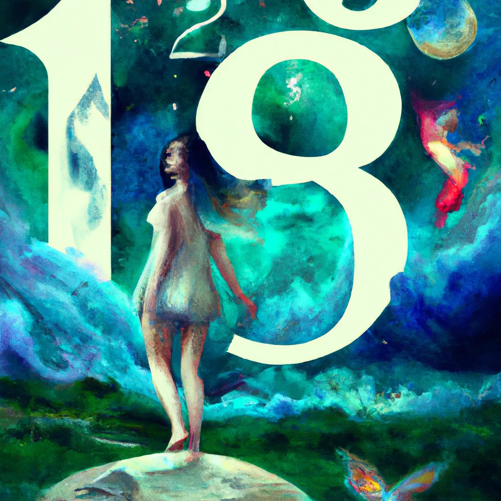 Ilustracao numerologia um