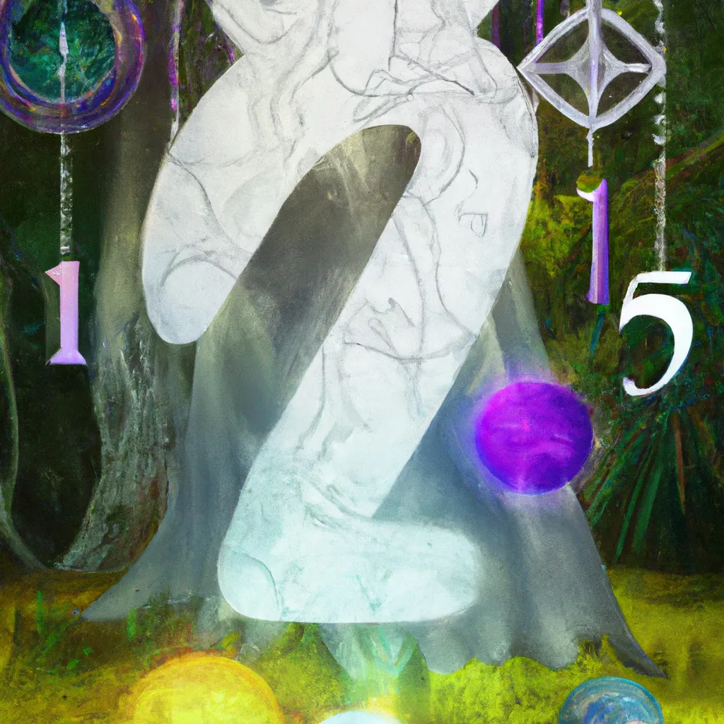 Ilustracao numerologia umbanda