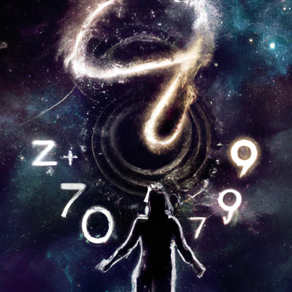 Ilustracao numerologia universal