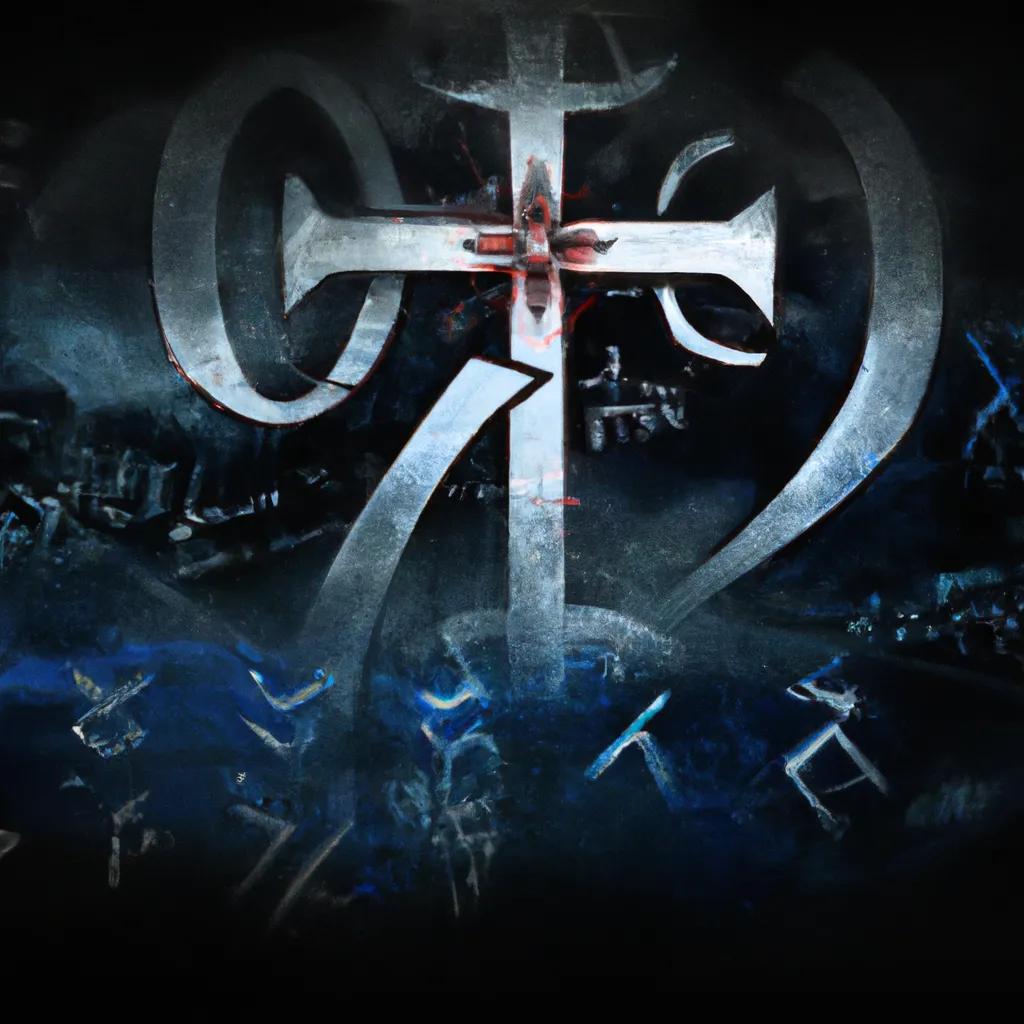 Ilustracao numerologia x cristianismo
