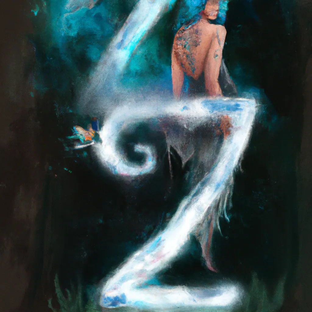 Ilustracao numerologia znaczenie liczb
