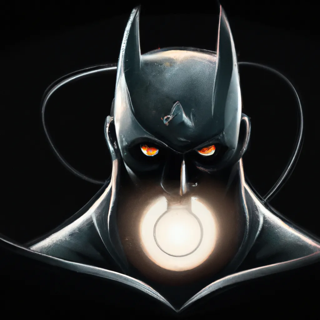 Ilustracao oraculo batman